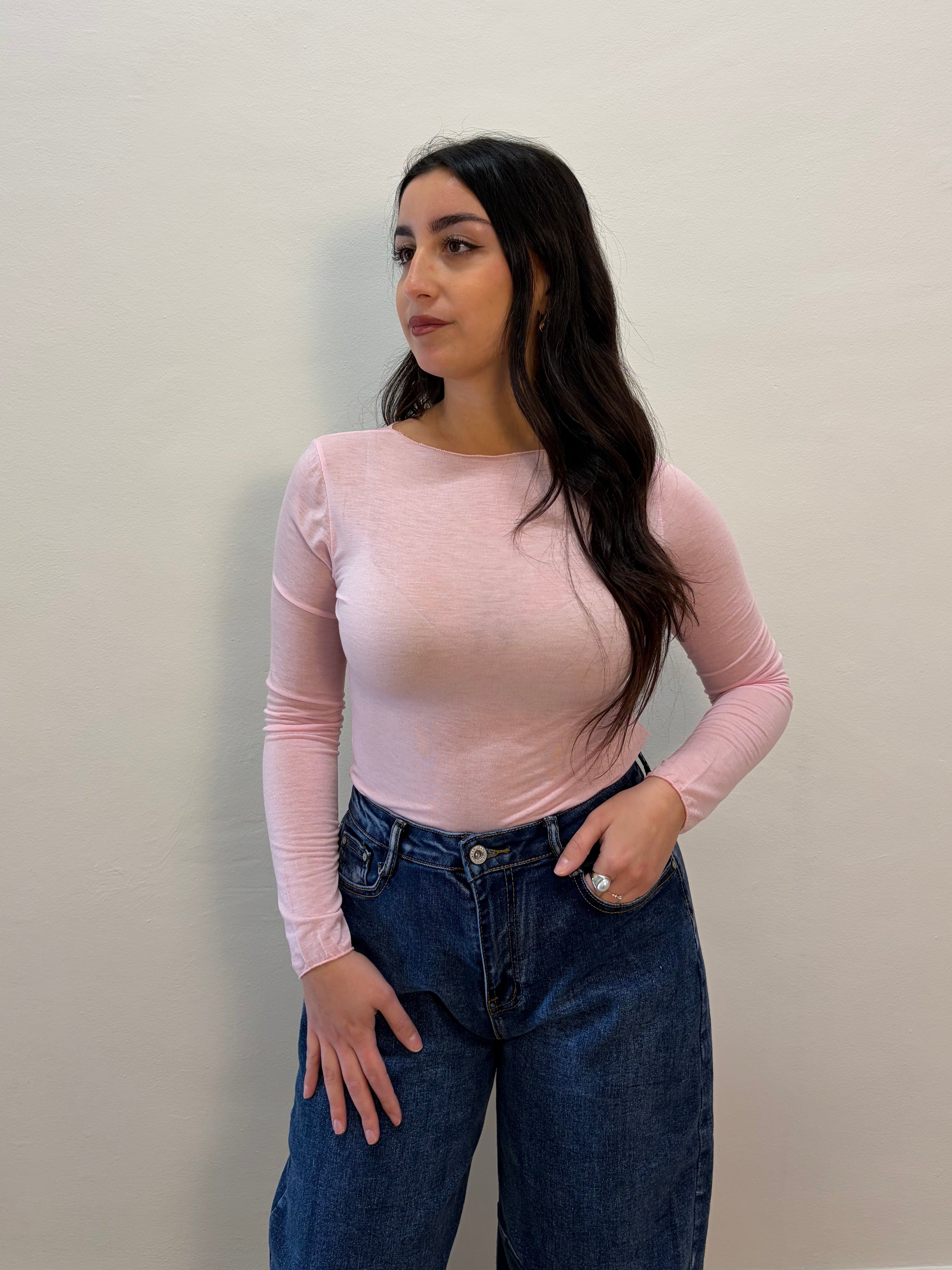 Maglia misto cashmere