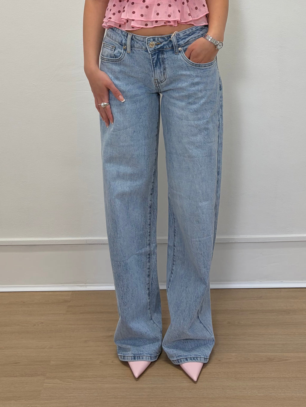 Jeans vita bassa