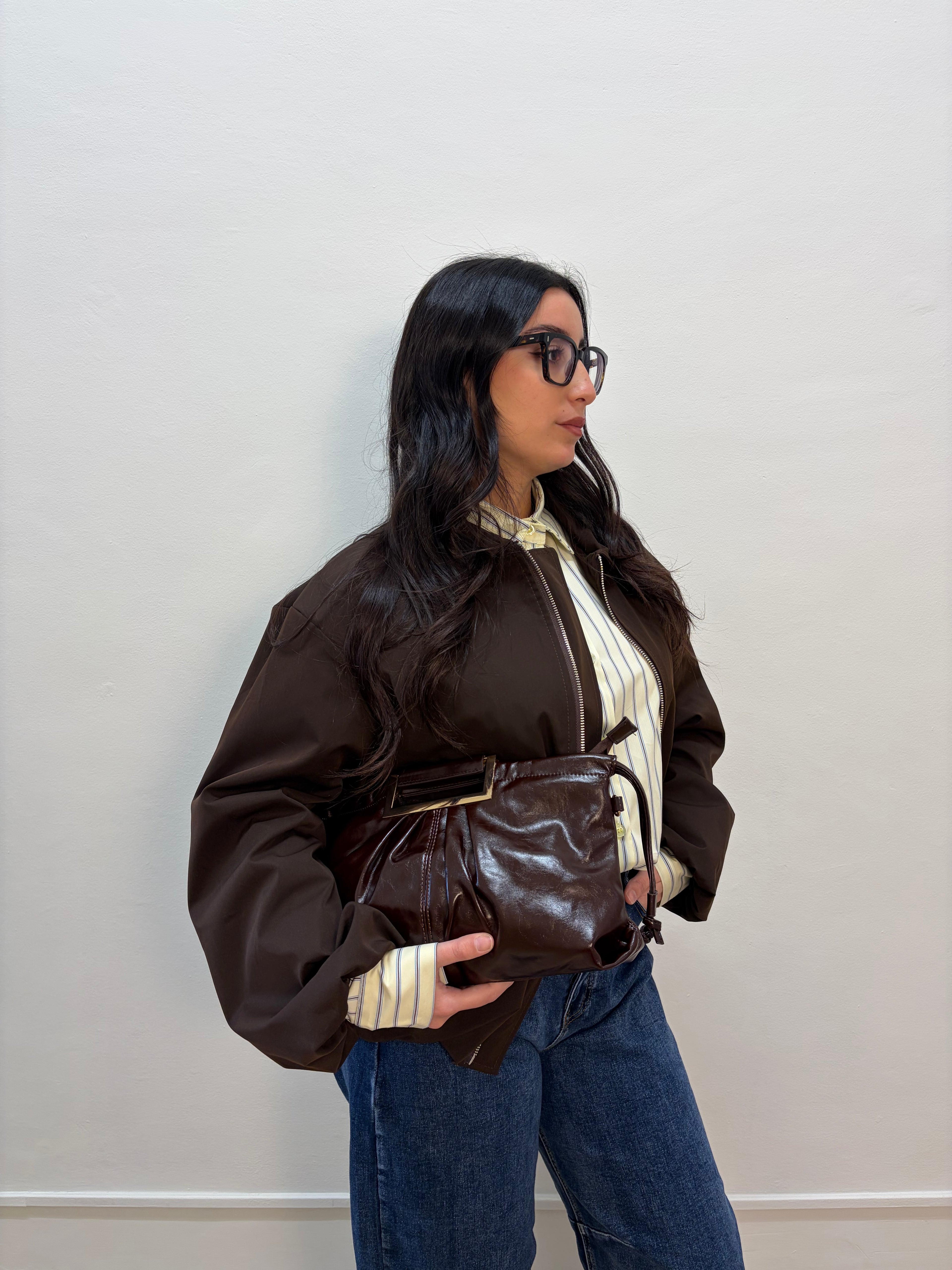 Bomber in cotone