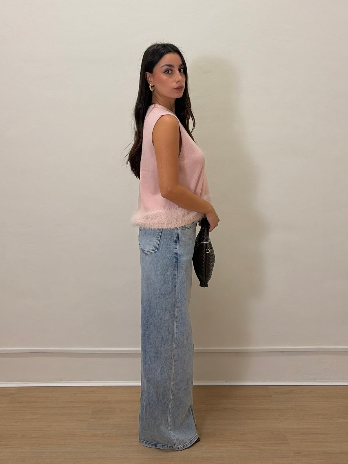 Gilet con pelliccia