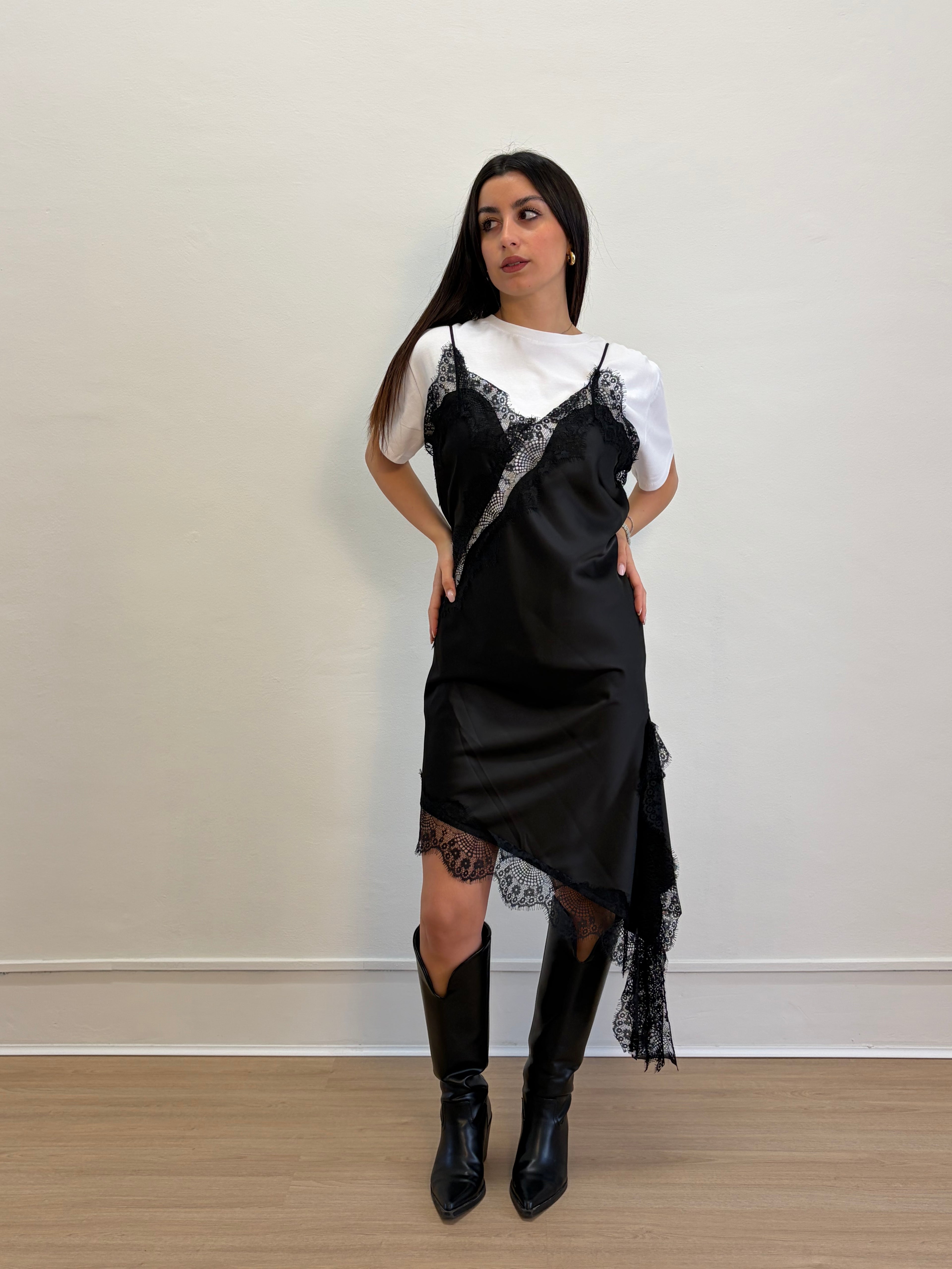 Vestito black lace