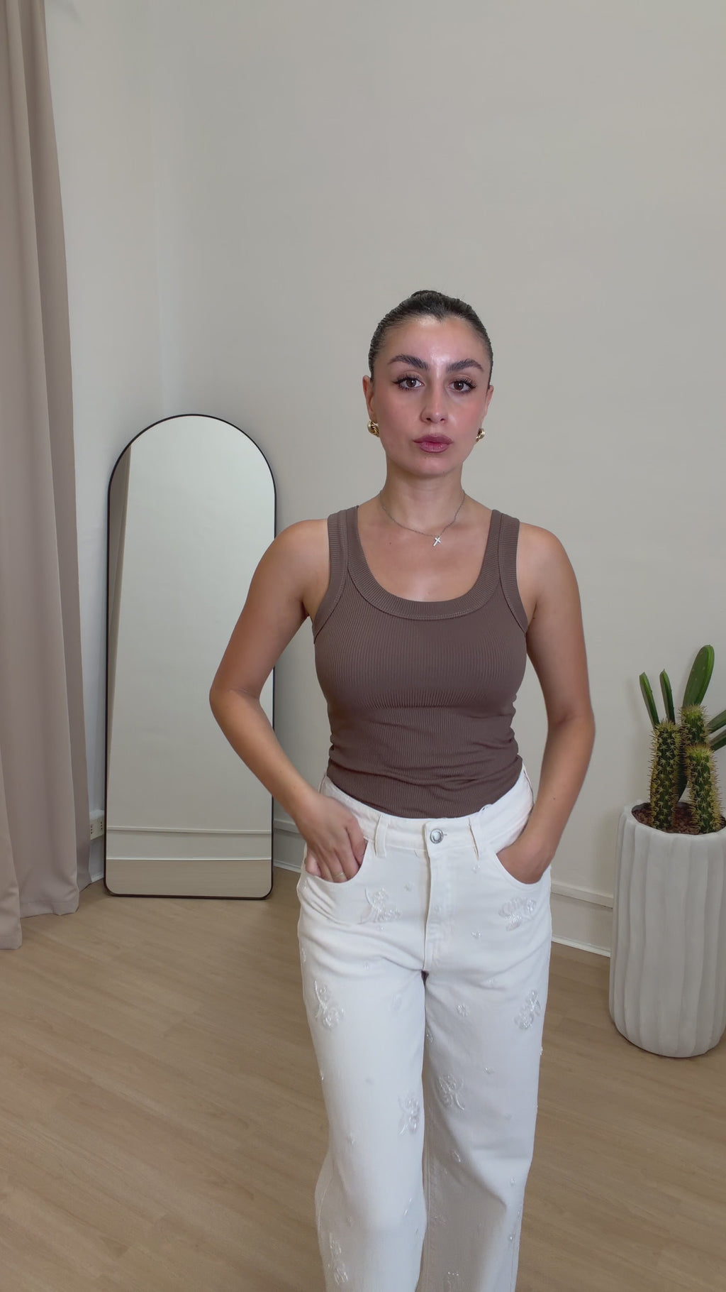 Jeans con pailettes