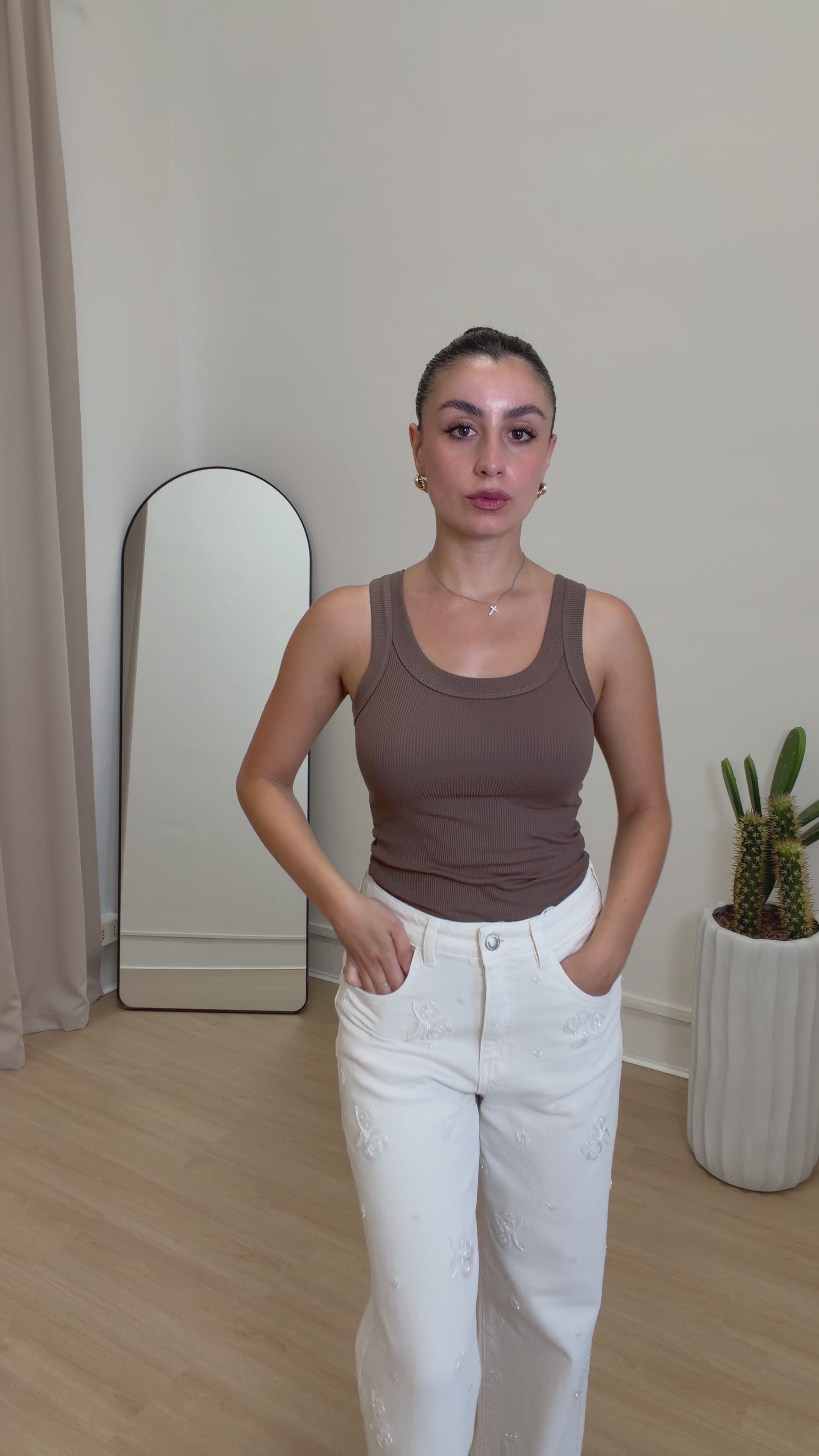 Jeans con pailettes