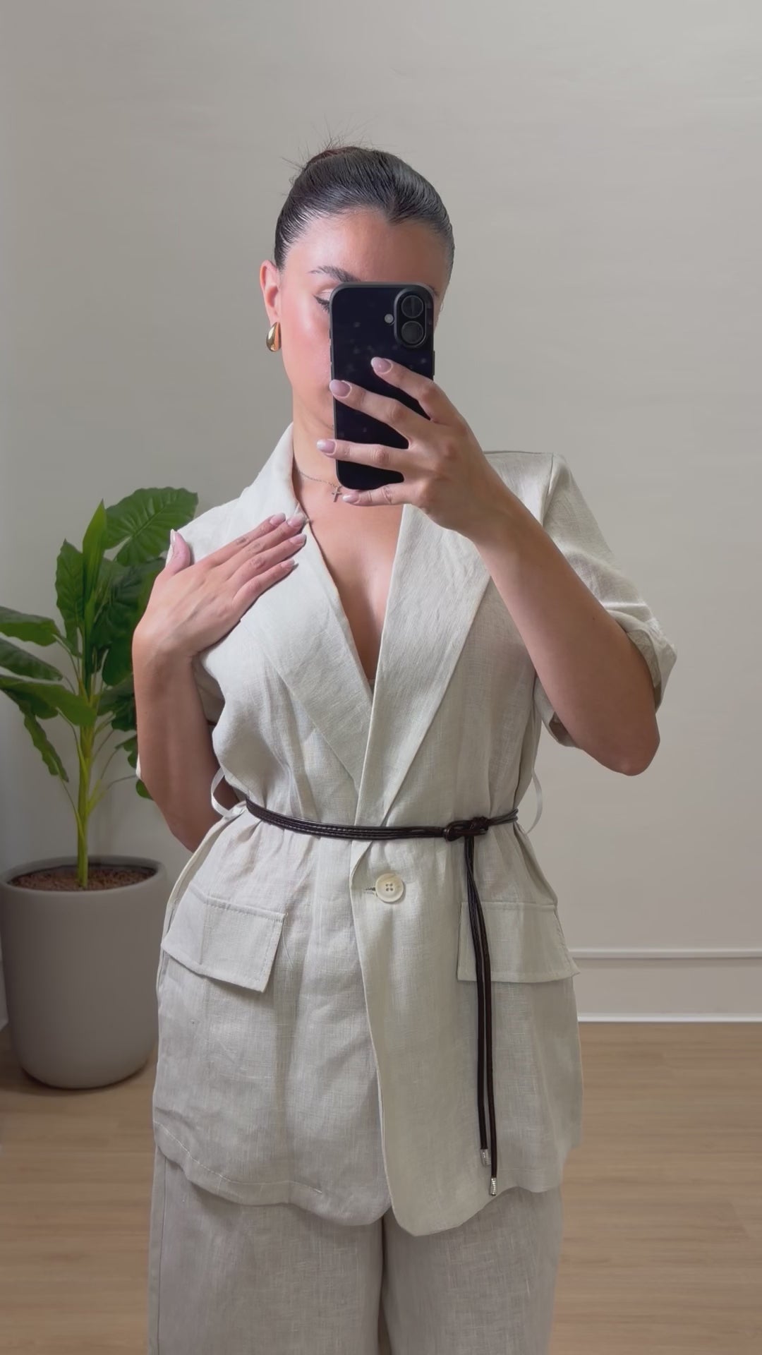 Coordinato 100% lino