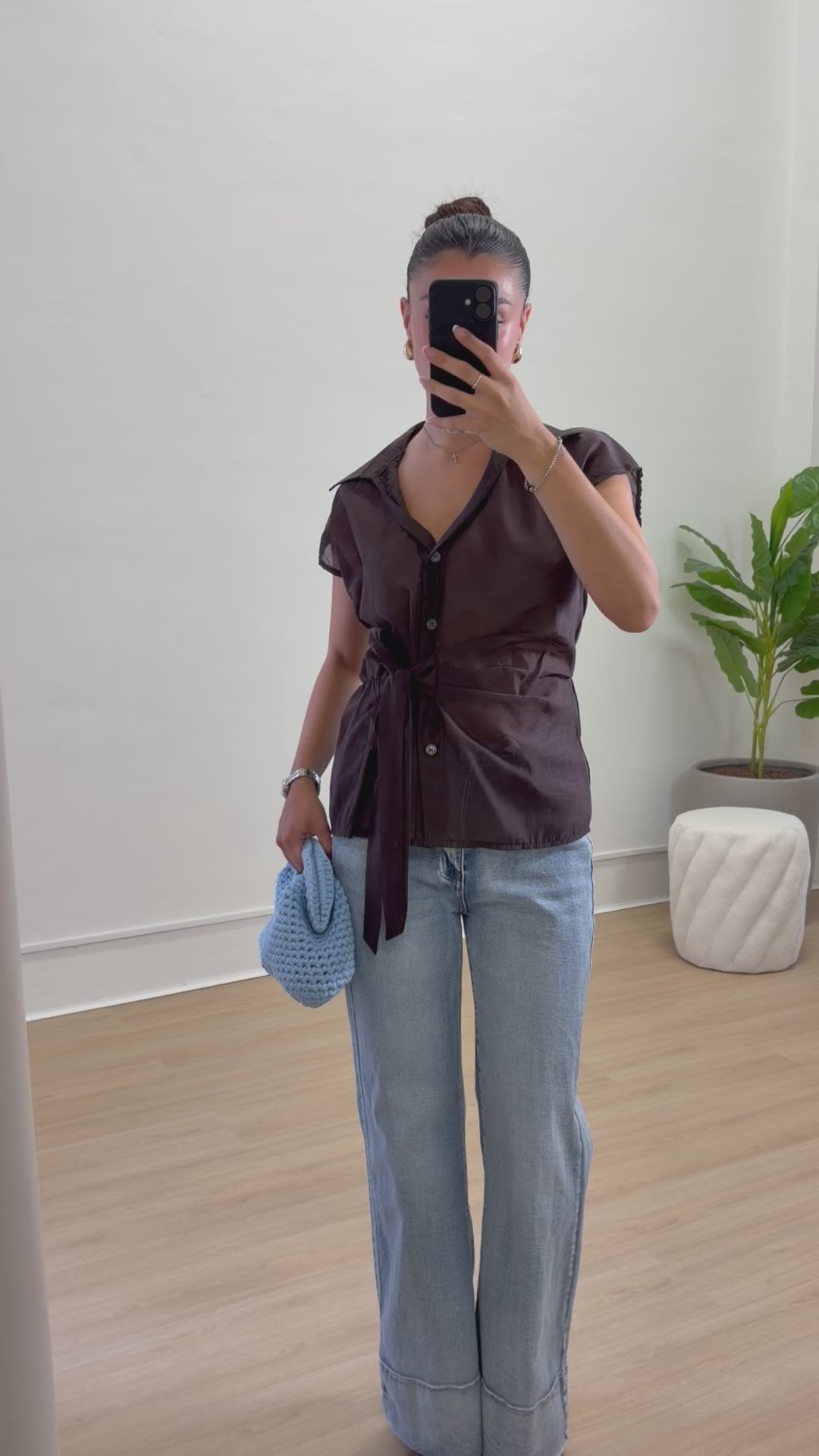 Camicia trasparente